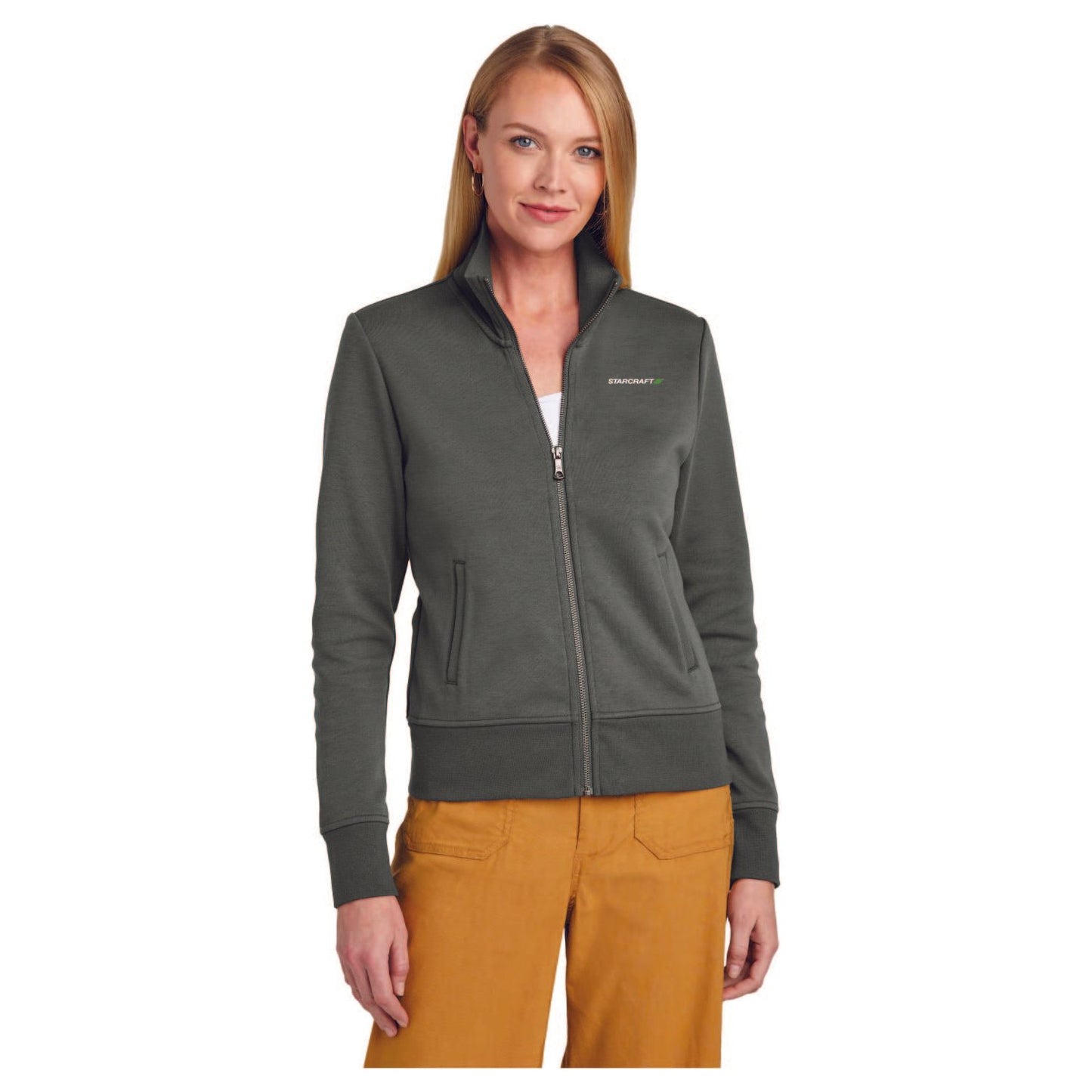 Brooks Brothers® Women’s Double-Knit Full-Zip - BB18211