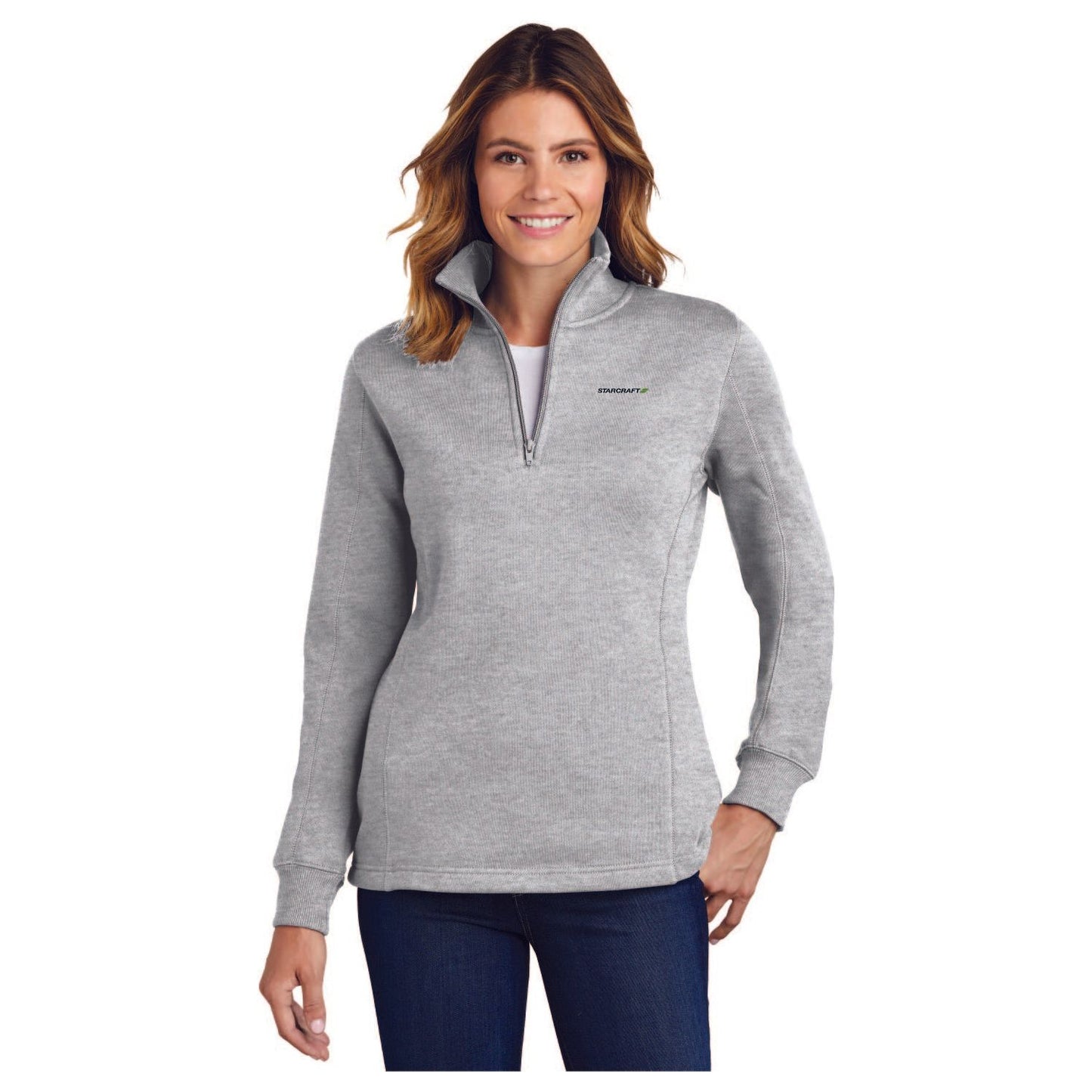 Sport-Tek® Ladies 1/4-Zip Sweatshirt - LST253