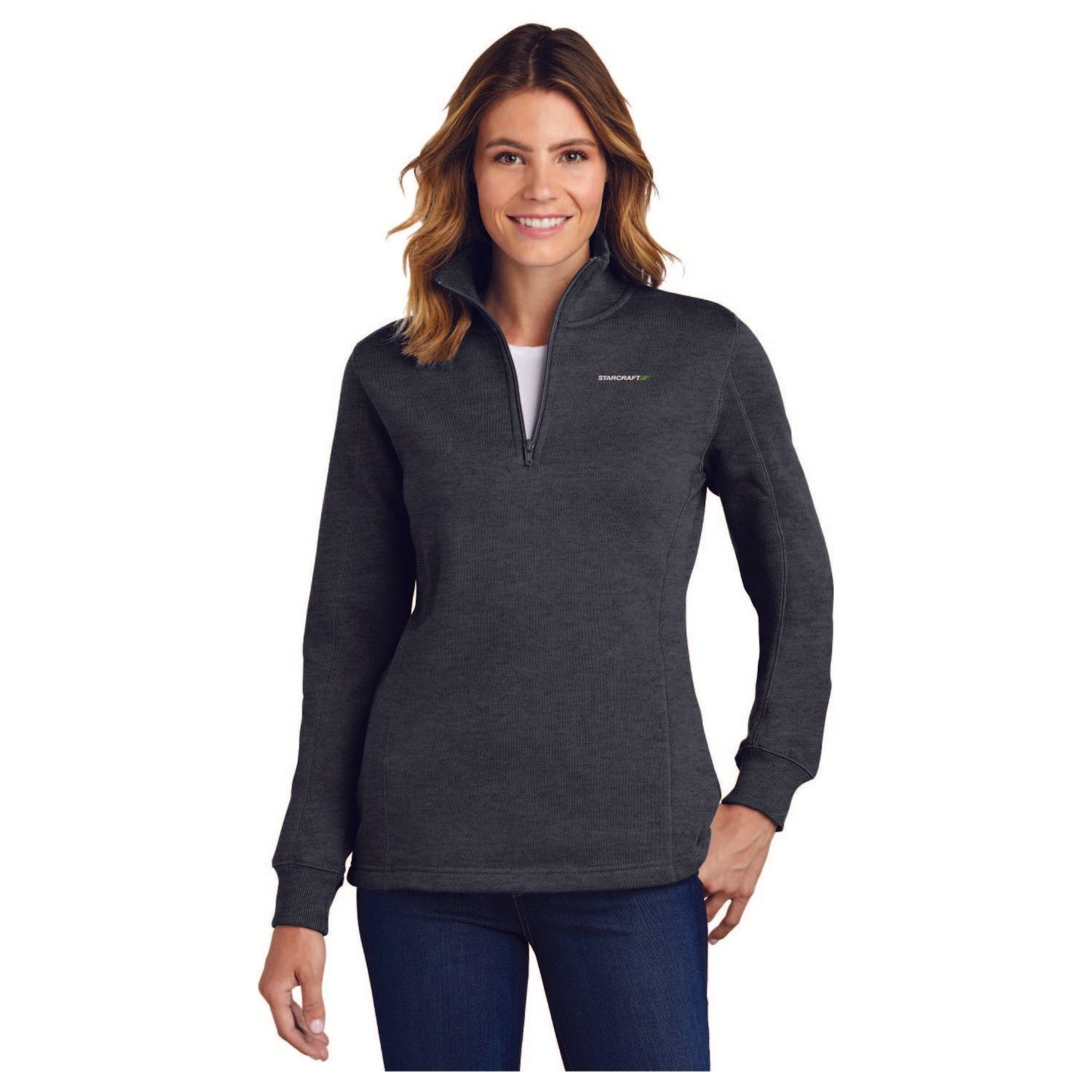 Sport-Tek® Ladies 1/4-Zip Sweatshirt - LST253