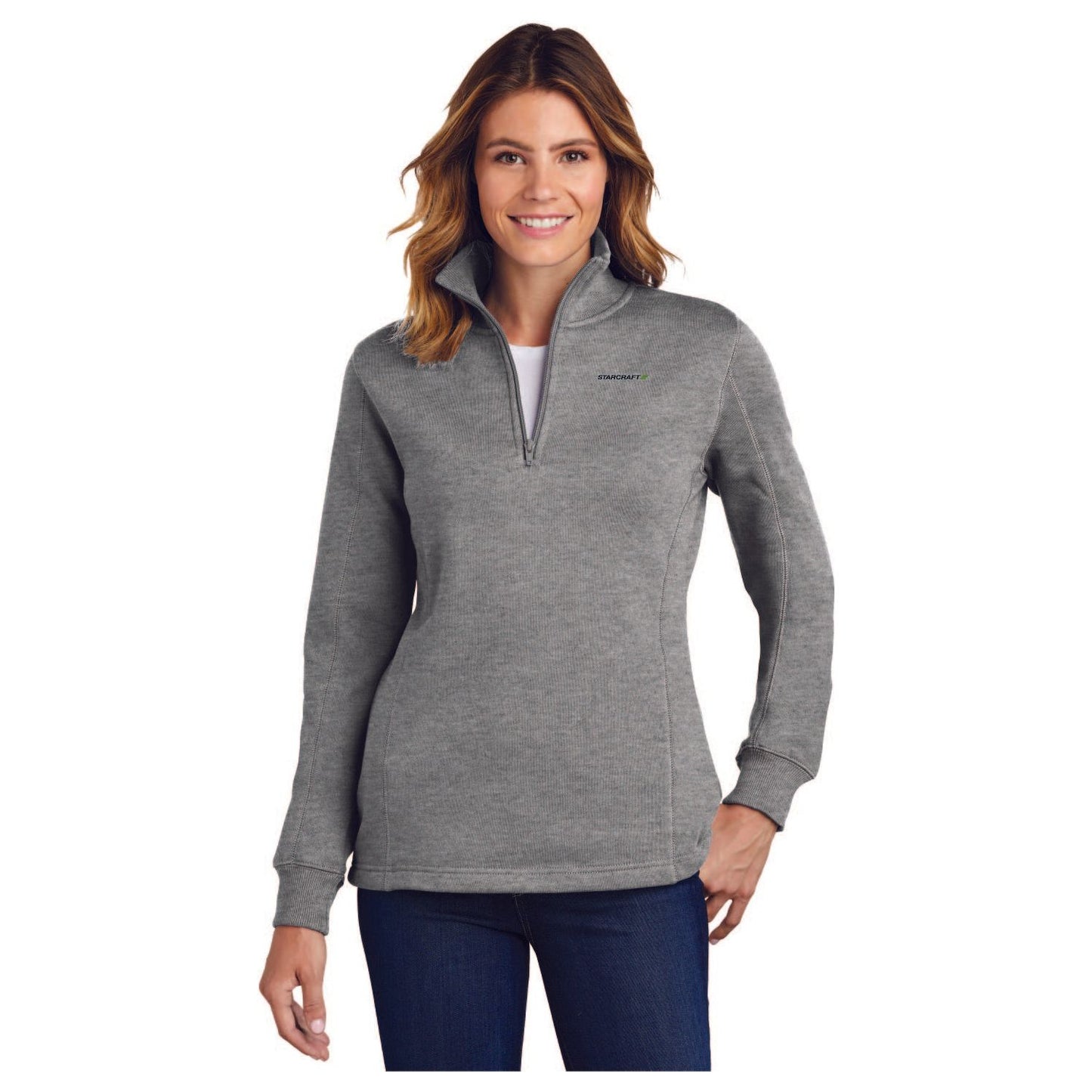 Sport-Tek® Ladies 1/4-Zip Sweatshirt - LST253