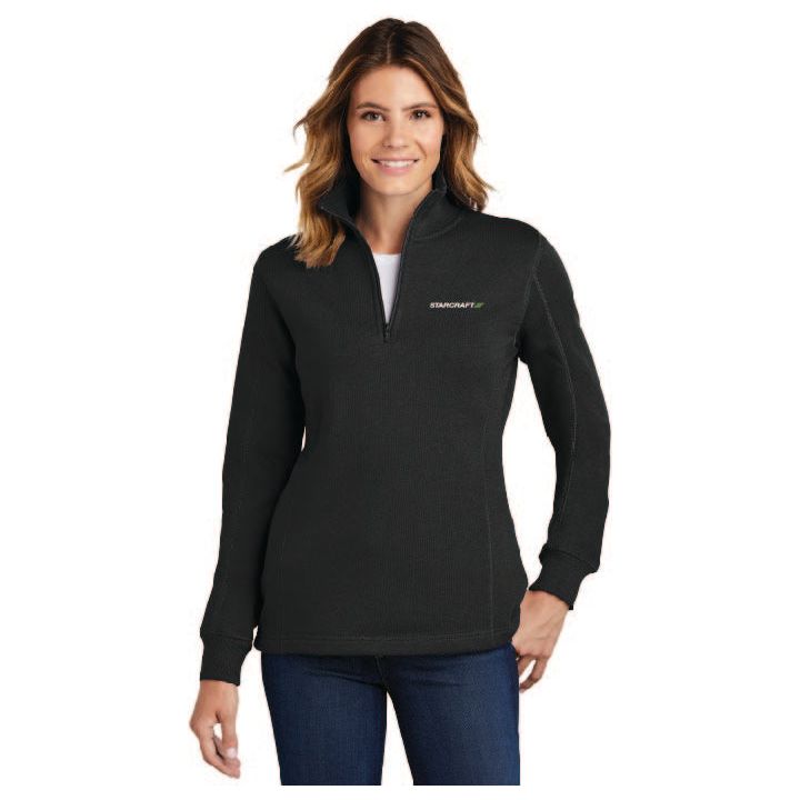 Sport-tek Ladies 1/4 Zip Sweatshirt - LST253