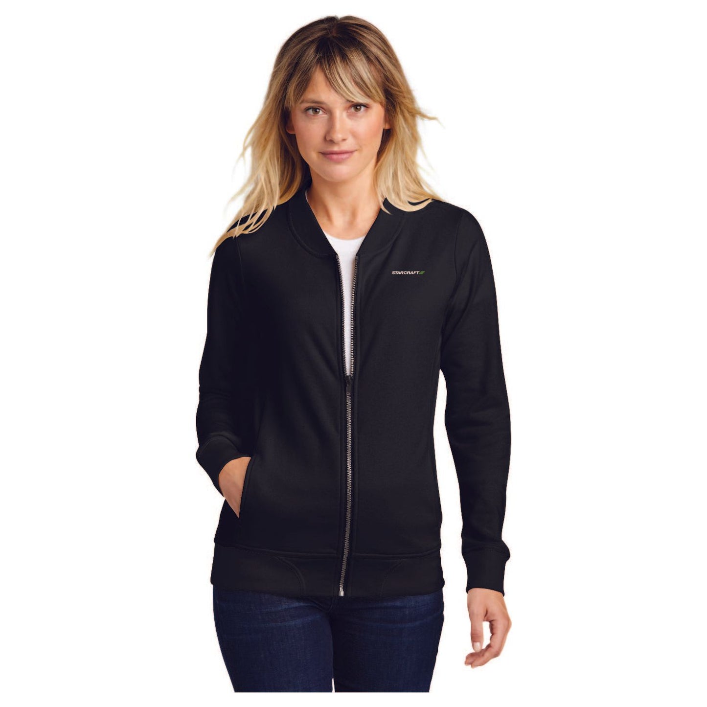 Sport-Tek® Ladies Lightweight French Terry Bomber - LST274