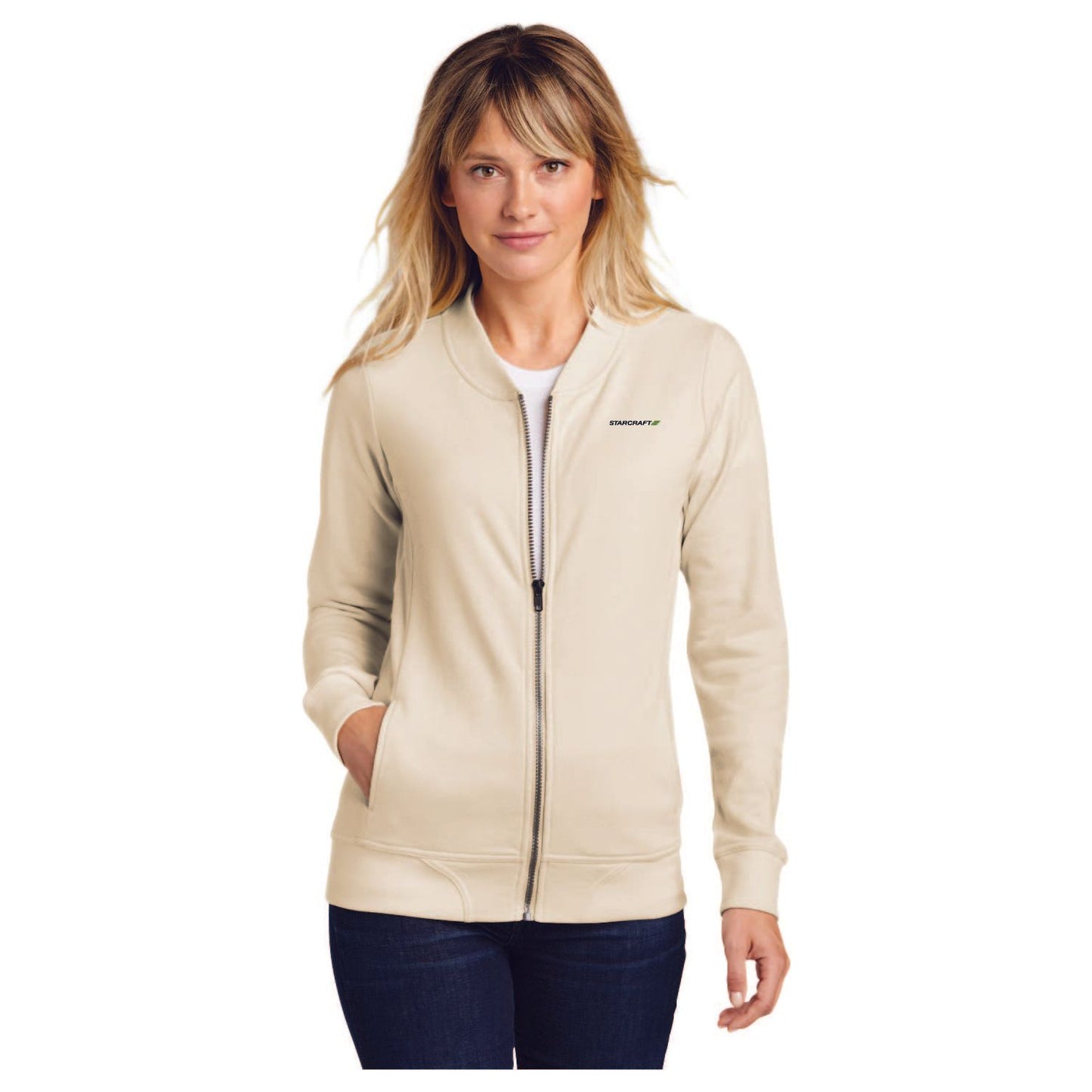 Sport-Tek® Ladies Lightweight French Terry Bomber - LST274