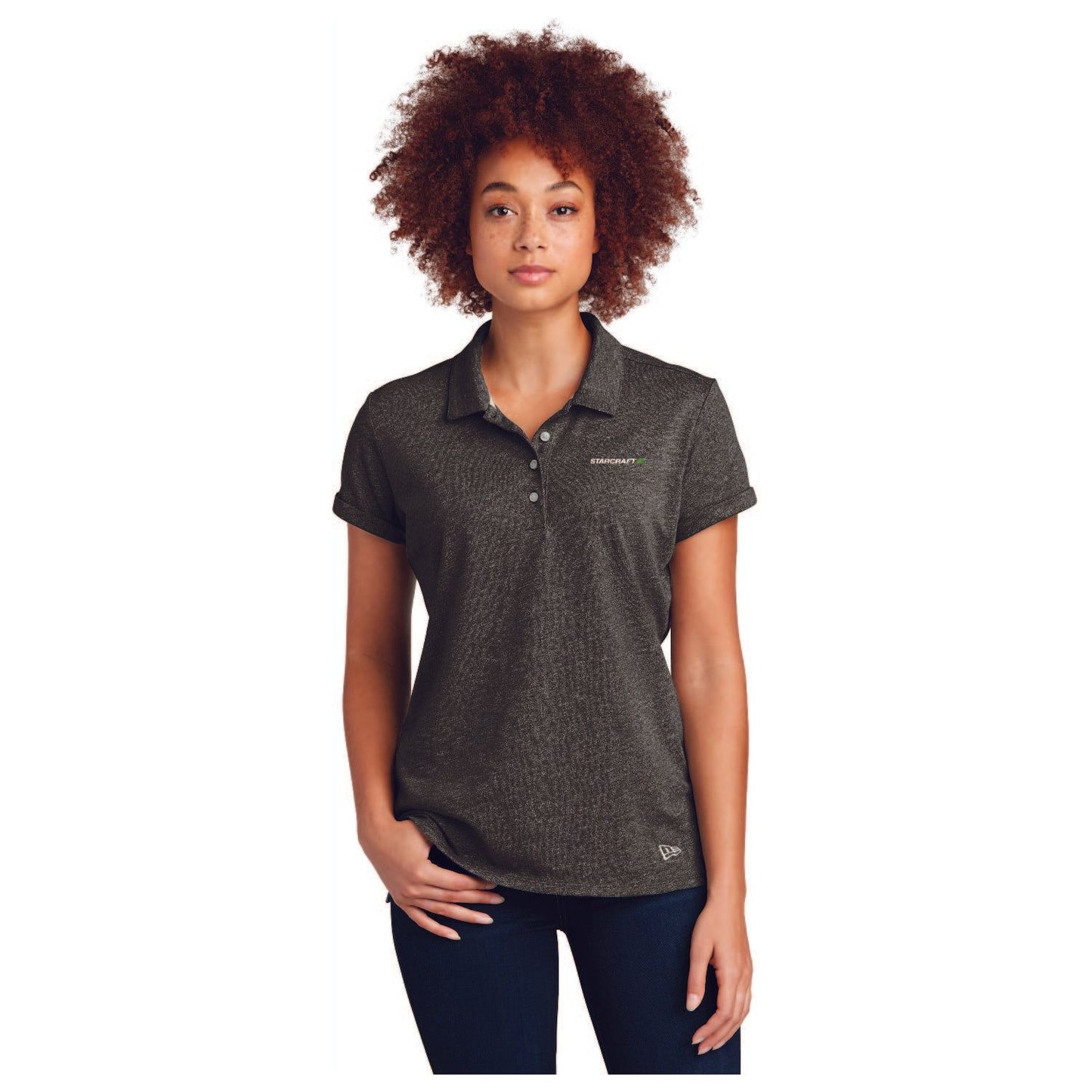 New Era ® Ladies Slub Twist Polo - LNEA301